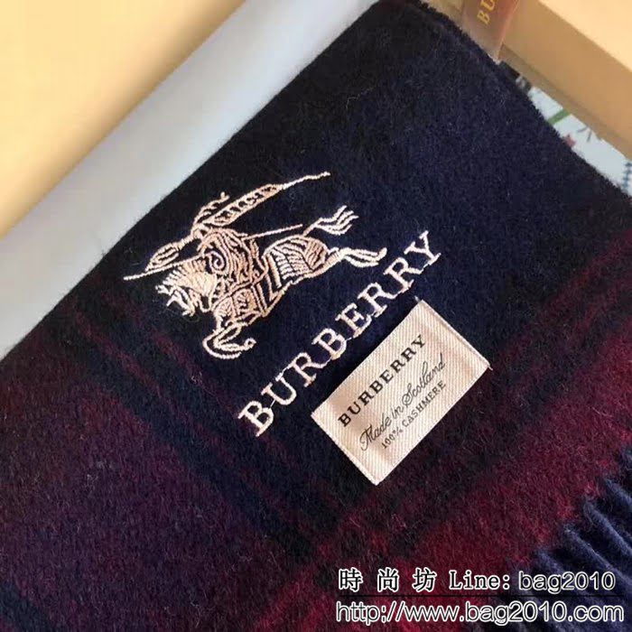 BURBERRY巴寶莉 2018超級爆羊絨圍巾 最新男女款 LLWJ6672